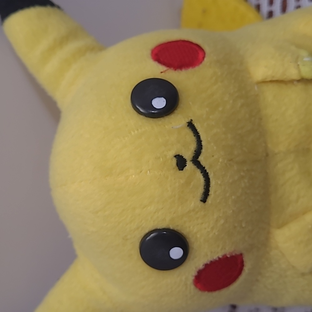 Vintage Pokemon Chubby Pikachu Plush Toy - Picture 2 of 9